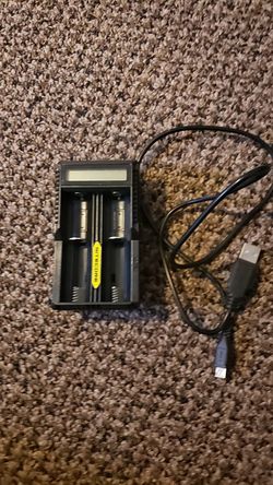 Portable nitcore battery charger
