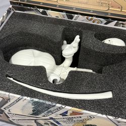 Art By Bankrupt 15”  First Edition All White Collectible of 100