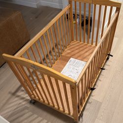 Foundations Full Size Folding Crib! 