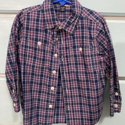 Gap Boys Size 4T Easter Button Up Shirt 