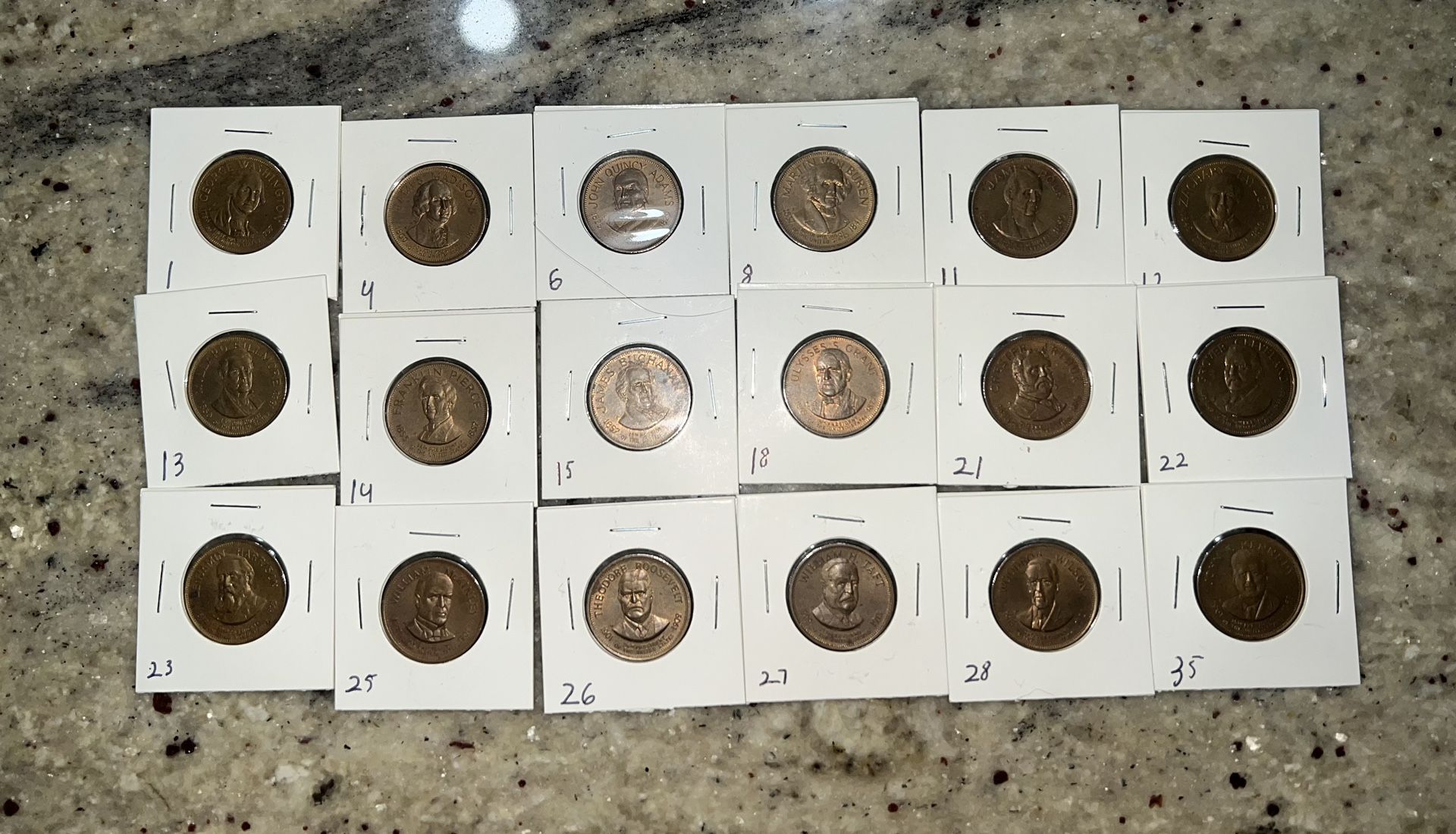 Presidential Commemorative coin 18