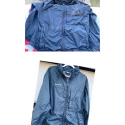 Men’s Black Windbreaker 