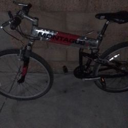 26" MONTAGUE X FOLDING MOUNTAIN BIKE