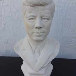 Vintage Bust Of JFK 9.5in Tall