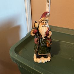 Santa Taper Candle Holder