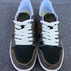 Bapes Size 7 Mustard A little Beat