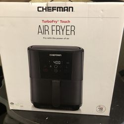 Brand New Chef man Turbofry Air Fryer 