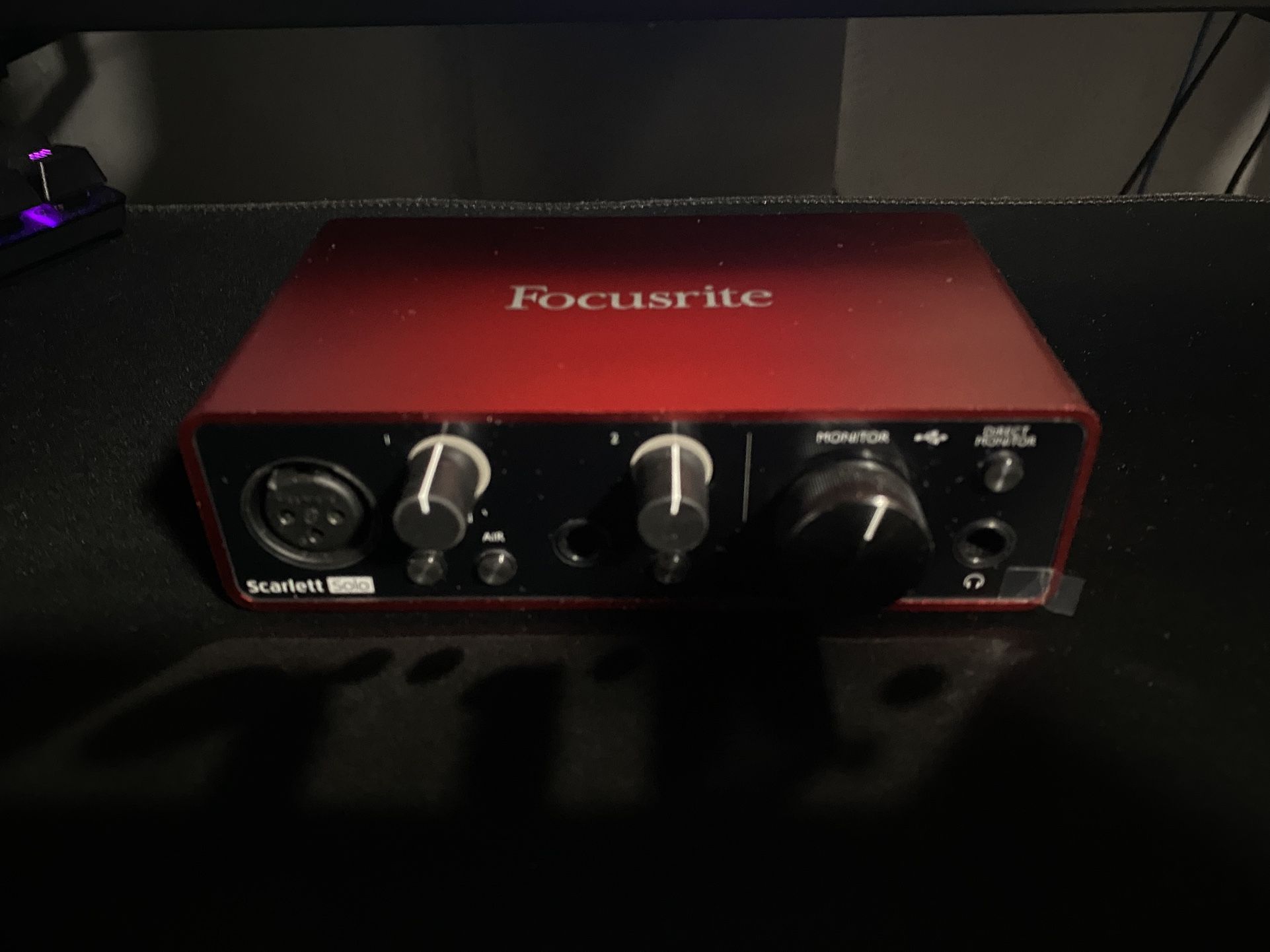 Focusrite Scarlett Solo 3rd Gen Usb Audio Interface