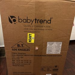 Baby trend Stroller with car seat included .
