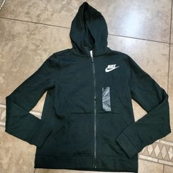 Nike Hooded Jacket Boys Size L