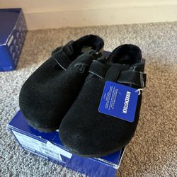 Birkenstock Boston Shearling Black