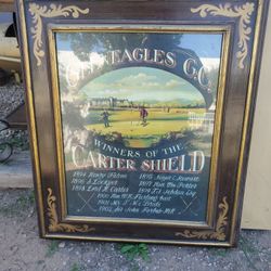 Old 1800,s Golf  Print  Nice Deco  I ASK $15.00 