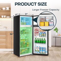A653 $170  7.7 Cu.Ft. Refrigerator with Freezer