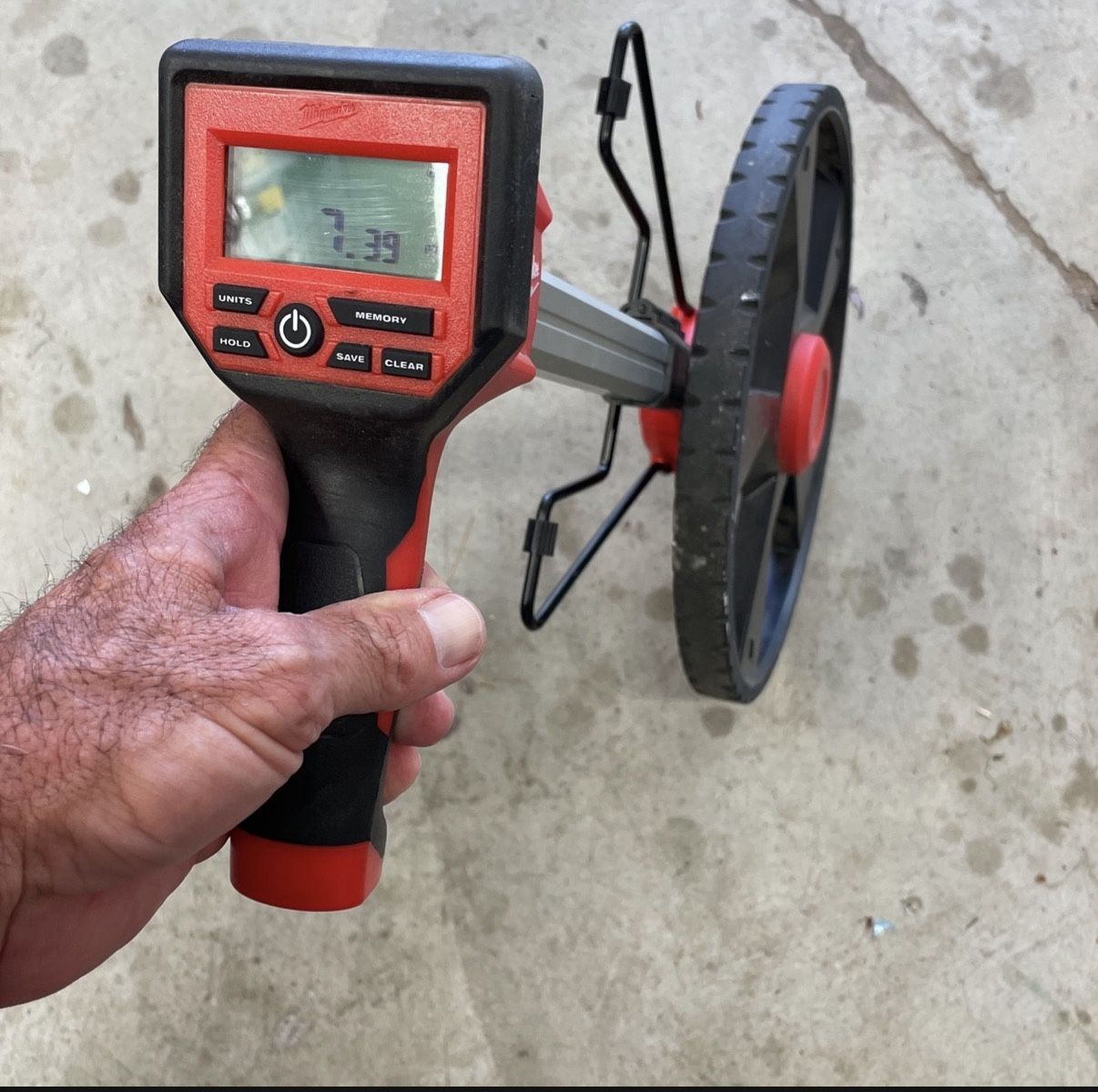 Milwaukee M12 Measuring Wheel