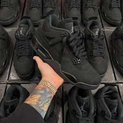 Jordan 4’s black styles & many styles