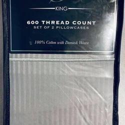 King Size Pillowcases - Set of 2
