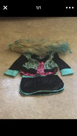 Monster high 7/8 kids costume