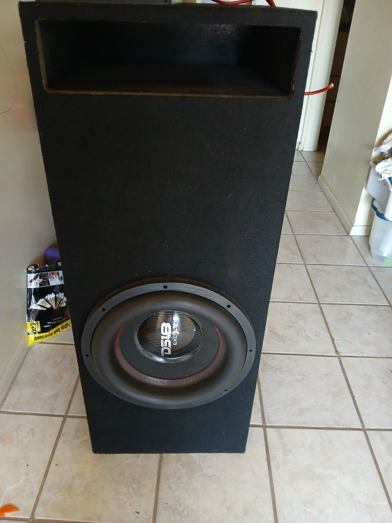 15in Ds18 Sub With Complete Audio Set Up