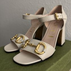 New, Gucci Women's Horsebit Sandals Size 8 (38)