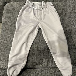 Grey Baseball Pants Toddler Medium