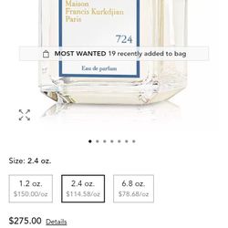 Maison Francis 724 Parfume 