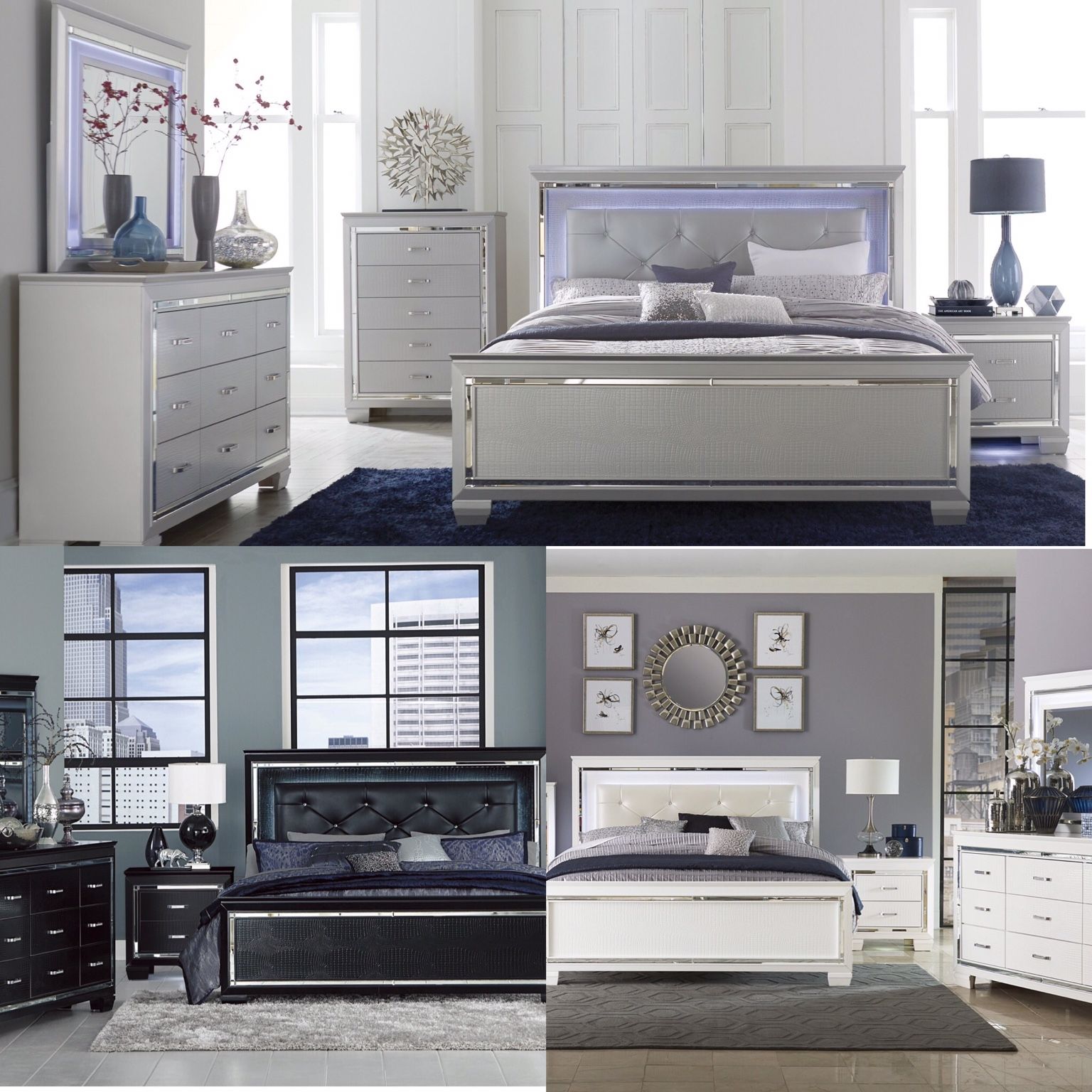 4 PCS Queen Size Bedroom Set In Offer 🔥🔥🔥