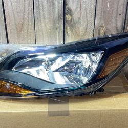 2012 to 2014 Ford Focus Driver Side Black Housing Headlight
