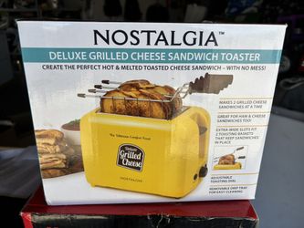 Nostalgia GCT2 Deluxe Grilled Cheese Sandwich Toaster