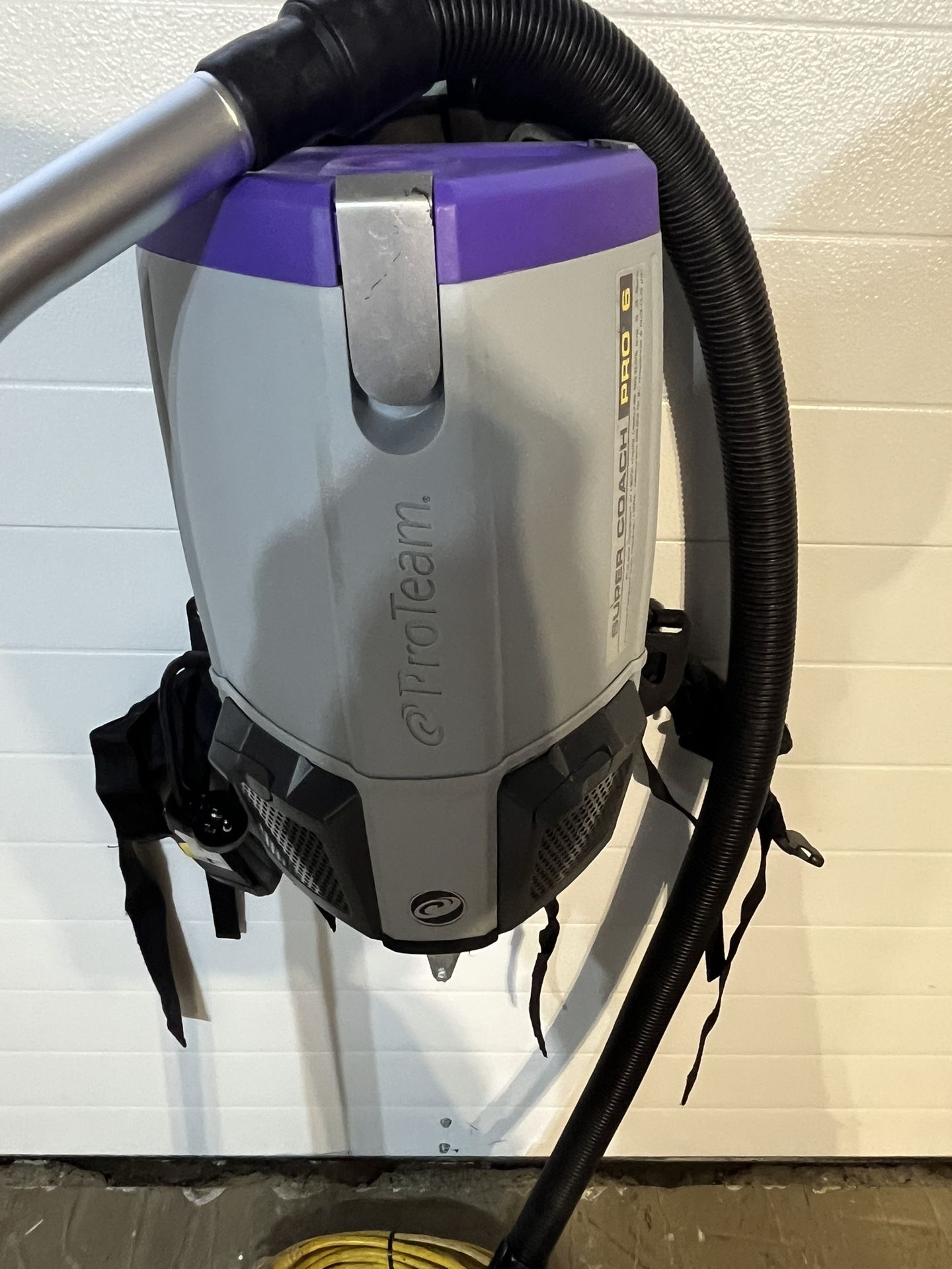 ProTeam Super Coach Pro 6 Backpack Vacuum 
