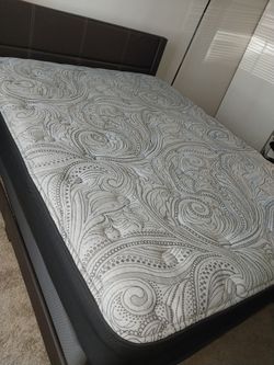 Queen mattress and boxer