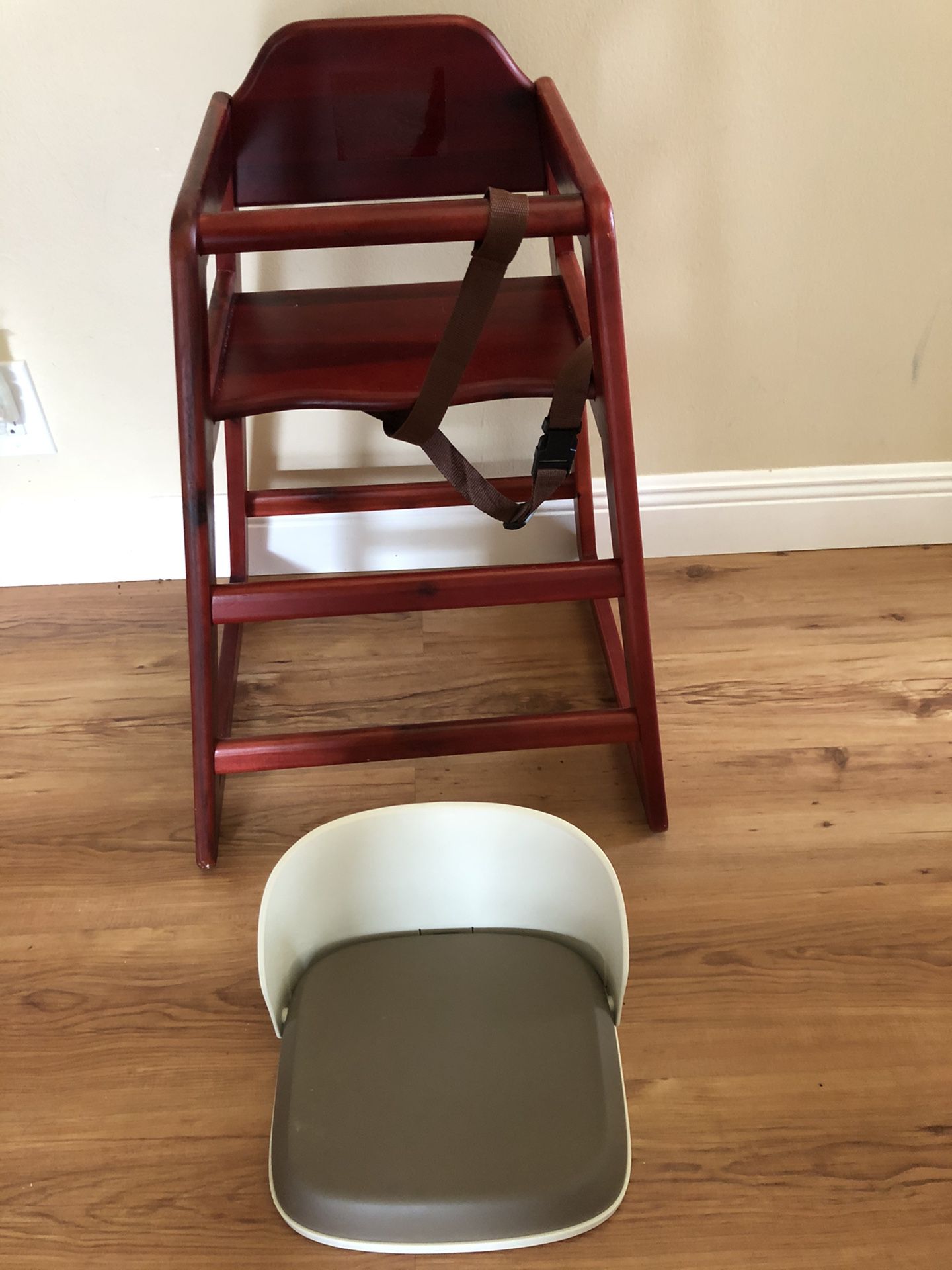 High chair and Booster Seat