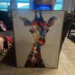 Giraffe Painting 