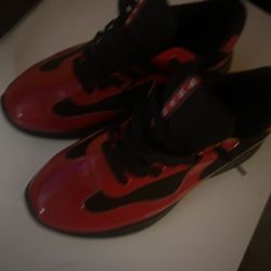 Red prada cups sz 43