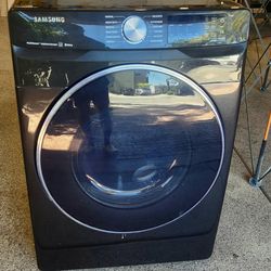 Black Samsung Stainless Dryer