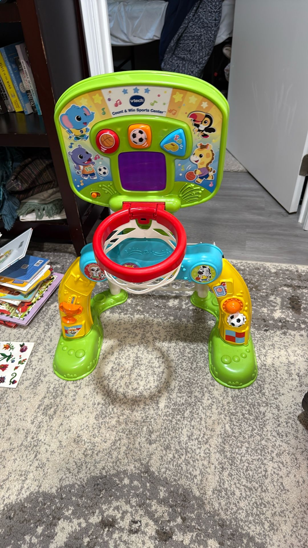 vtech baby basketball hoop