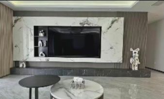 PVC Marble Look Slabs Decorative Interior Wall Sheets