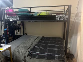 MOVING SALE!! Has to go this weekend. Sturdy metal bunk bed, lasts for life.