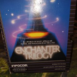 1986 Infocom  Enchanter Trilogy Software