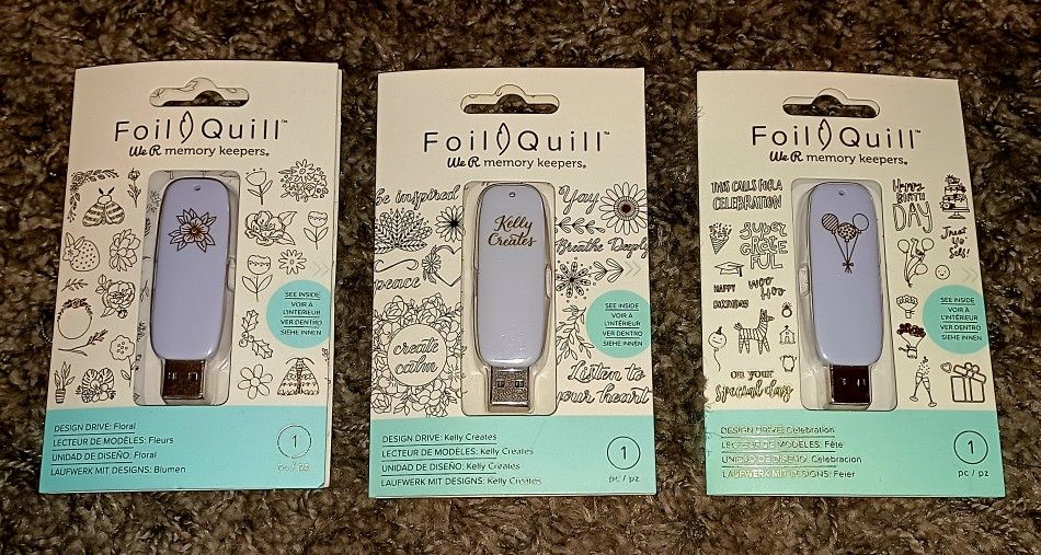 FOIL QUILL & CLEAR STAMPS ARTS N CRAFTS NEW