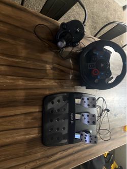 Logitech G 29 PlayStation wheel pedals and shifter