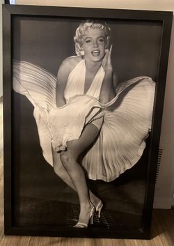Large Marilyn Monroe wall art  Height 38 inches  Width 26 $25 Each 