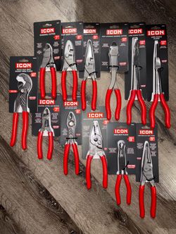 Icon 12pc Pliers Set
