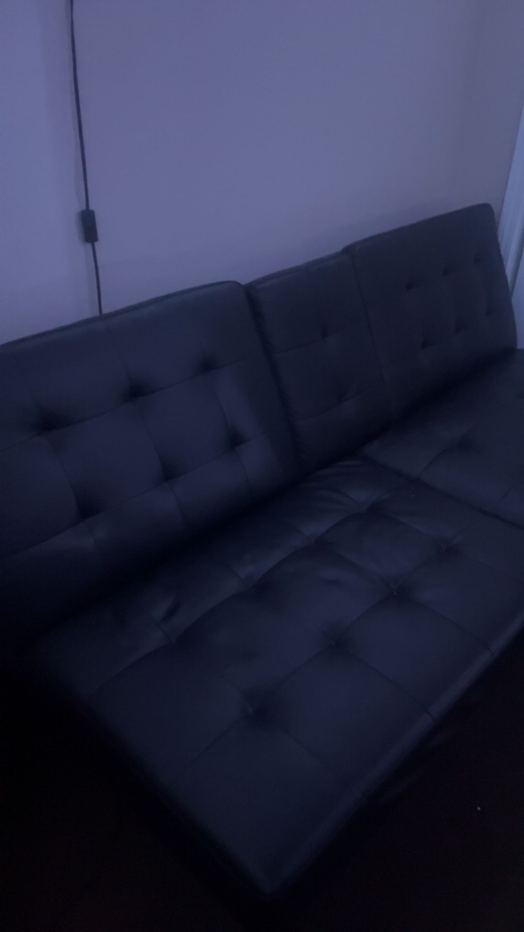 Black Foldable Futon