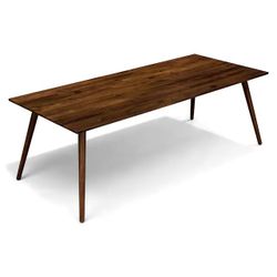 Article Seno Walnut Dining Table for 8 (table only) 
