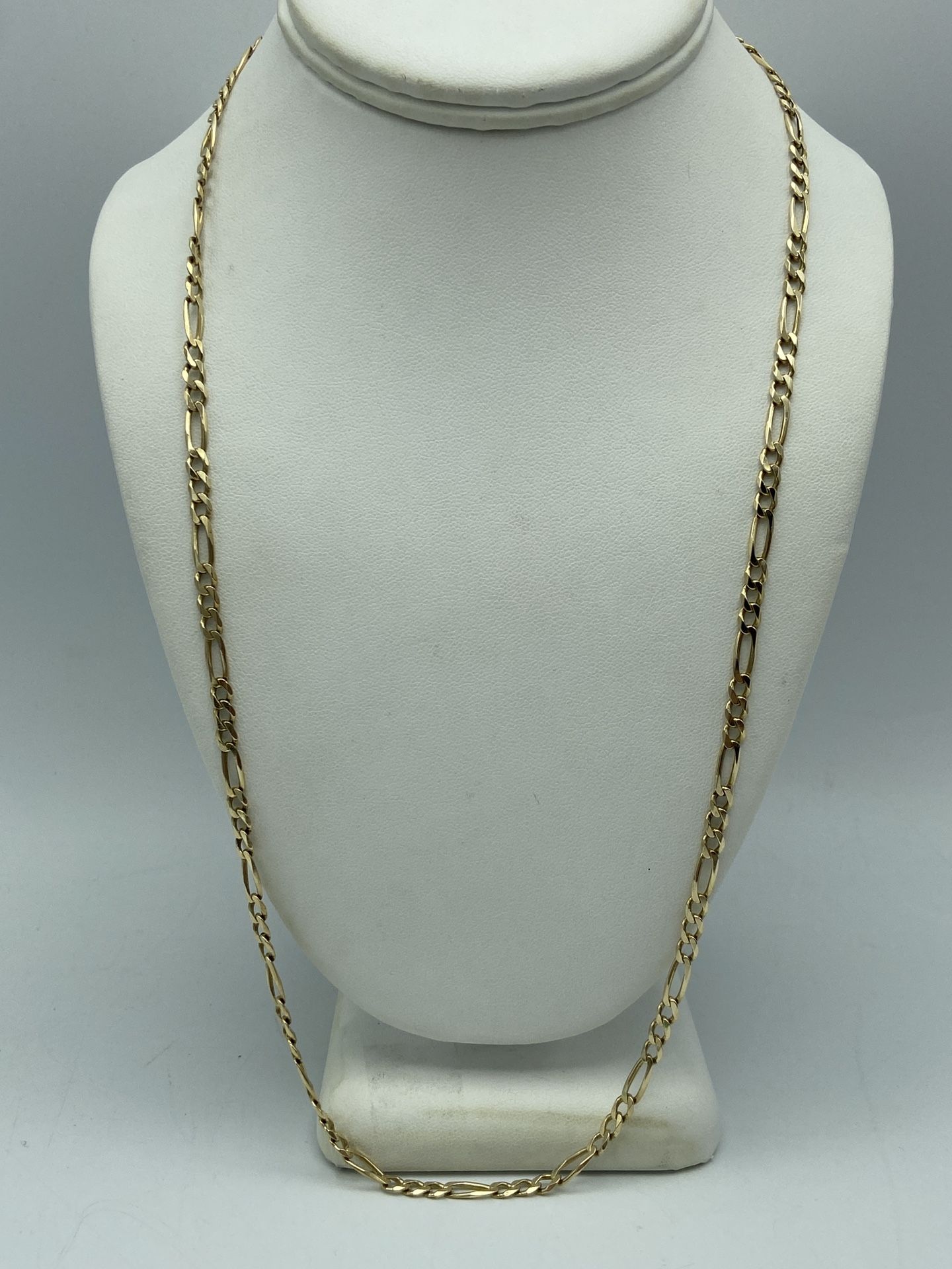 14kt Yellow Gold Figaro Link Chain 25”