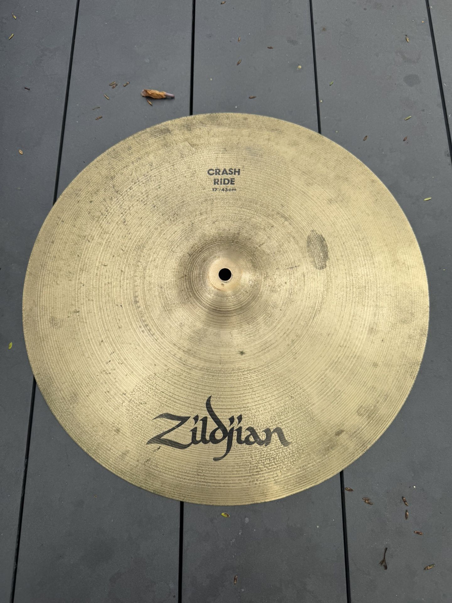 Zildjian A series 17” Crash/ride Cymbal  