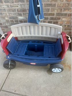 Little Tikes Wagon For Toddlers With Umbrella