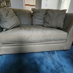 Sofa and love seat.