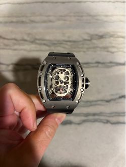 RM Skull Tourbillion. Titanium Luxury Watch