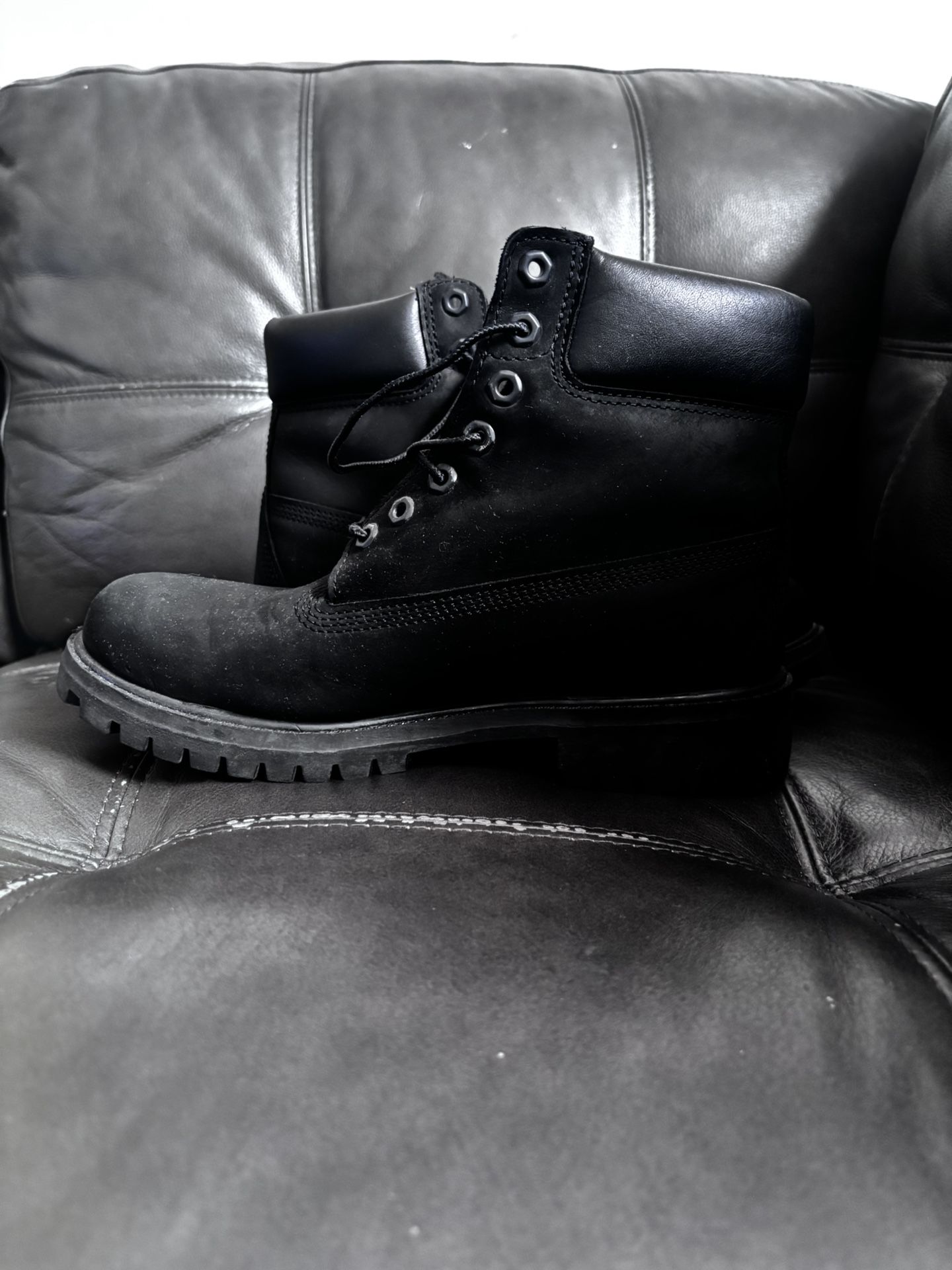 Black Timberland Boots